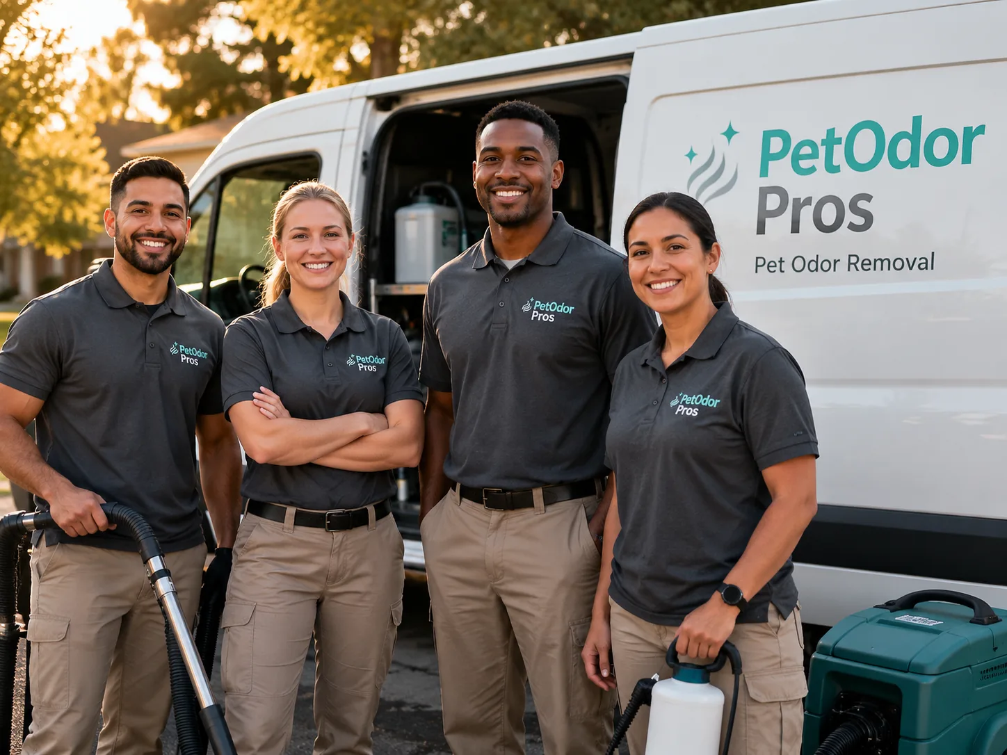 Pet Odor Removal team serving Akron, IA